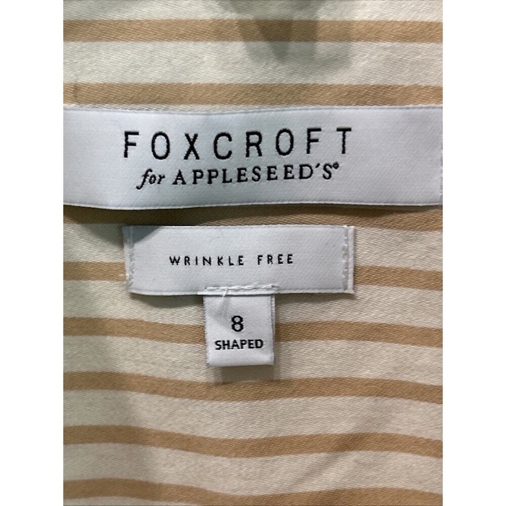 Foxcroft for Appleseeds Women’s 8 Shaped Wrinkle Free Button Up Shirt Career - Picture 2 of 5